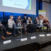 Diskussionsrunde zum Thema „Gesundheitliche Chancengleichheit gelingt nur gemeinsam“ (Foto: André Wagen)